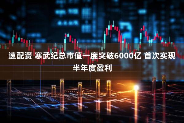 速配资 寒武纪总市值一度突破6000亿 首次实现半年度盈利